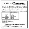 Ghasitaram Gifts Diwali Gifts Sweets - Kesar Pista Delight, Dates and English Brittle Chocolates in White Box, 300g view 2
