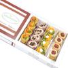 Ghasitaram Gifts Diwali Gifts Sweets - Assorted Box of Anjeer Basket, Kesar Pista Delight, Choco Boat and Almond Basket, 400g view 1