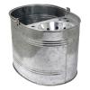 15L Vintage Heavy Duty Galvanised Steel Mop Bucket view 1