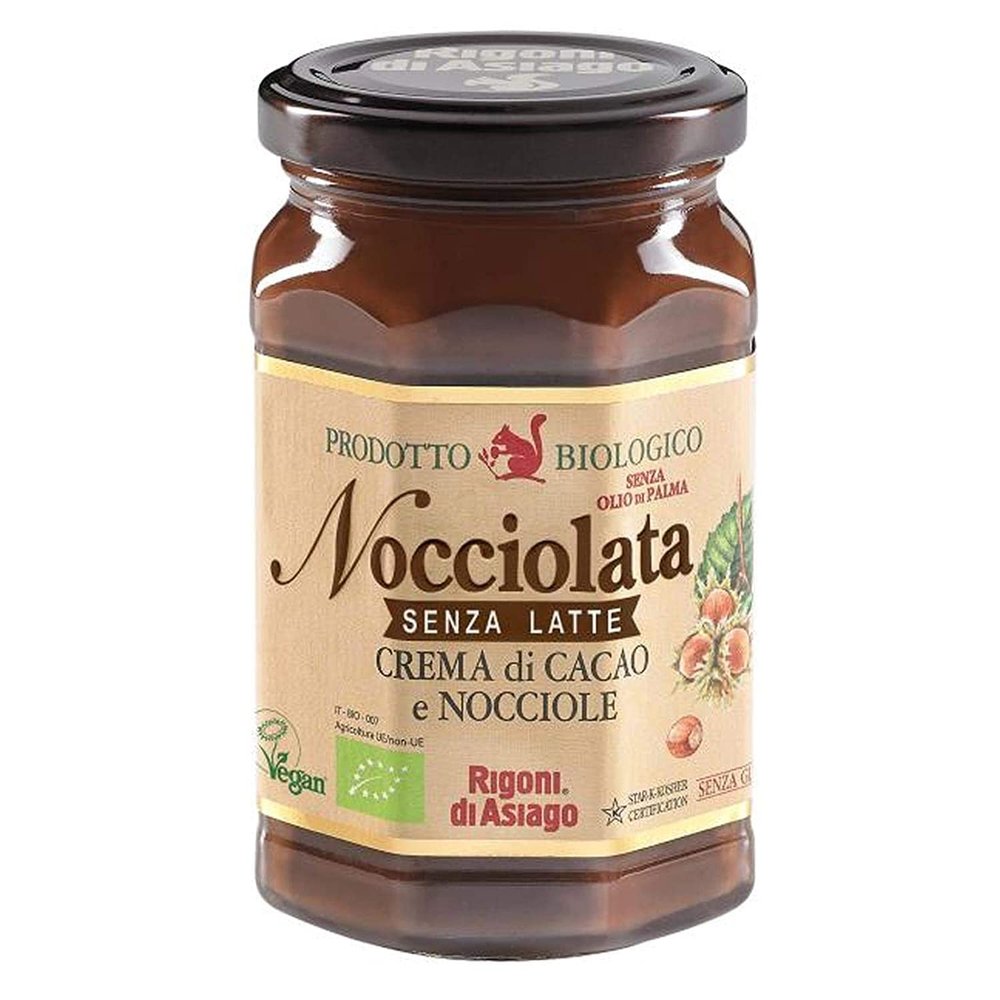 6X Rigoni di Asiago BIO Italian Chocolate Spread 270g No Milk! No Palm Oil!