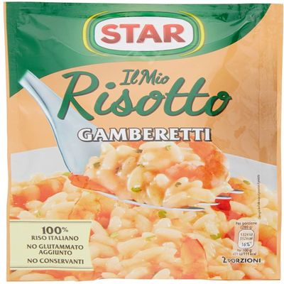 6X Star Il Mio Risotto Gamberetti Rice with Shrimp 175g Ready Meals Rice Dishes 100% Italian