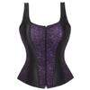 jutrisujo Corset Dress Sexy Skirt Set Gothic Outfits Costume Basquesr Victorian Purple Black 4XL view 2