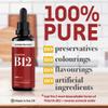 Vitamin B12 Liquid Drops (3000 mcg) Made in UK by Nature Provides - Methylcobalamin + Adenosylcobalamin (50ml), High Strength, Bioactive, Vegan, Energy & Sleep Support, Sublingual, Like B12 injections view 3