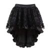 jutrisujo Corset Dress Sexy Skirt Set Gothic Outfits Costume Basquesr Victorian Black 3XL view 4