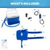 Polar Active Ice 3.0 Cold Therapy Ice Machine System with Programmable Timer, Knee and Joint Compression Pad, Lightweight 9 Quart Cooler, Quiet Pump, Strong Cryotherapy Pain Relief Treatment view 2