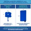 Polar Active Ice 3.0 Cold Therapy Ice Machine System with Programmable Timer, Knee and Joint Compression Pad, Lightweight 9 Quart Cooler, Quiet Pump, Strong Cryotherapy Pain Relief Treatment view 4