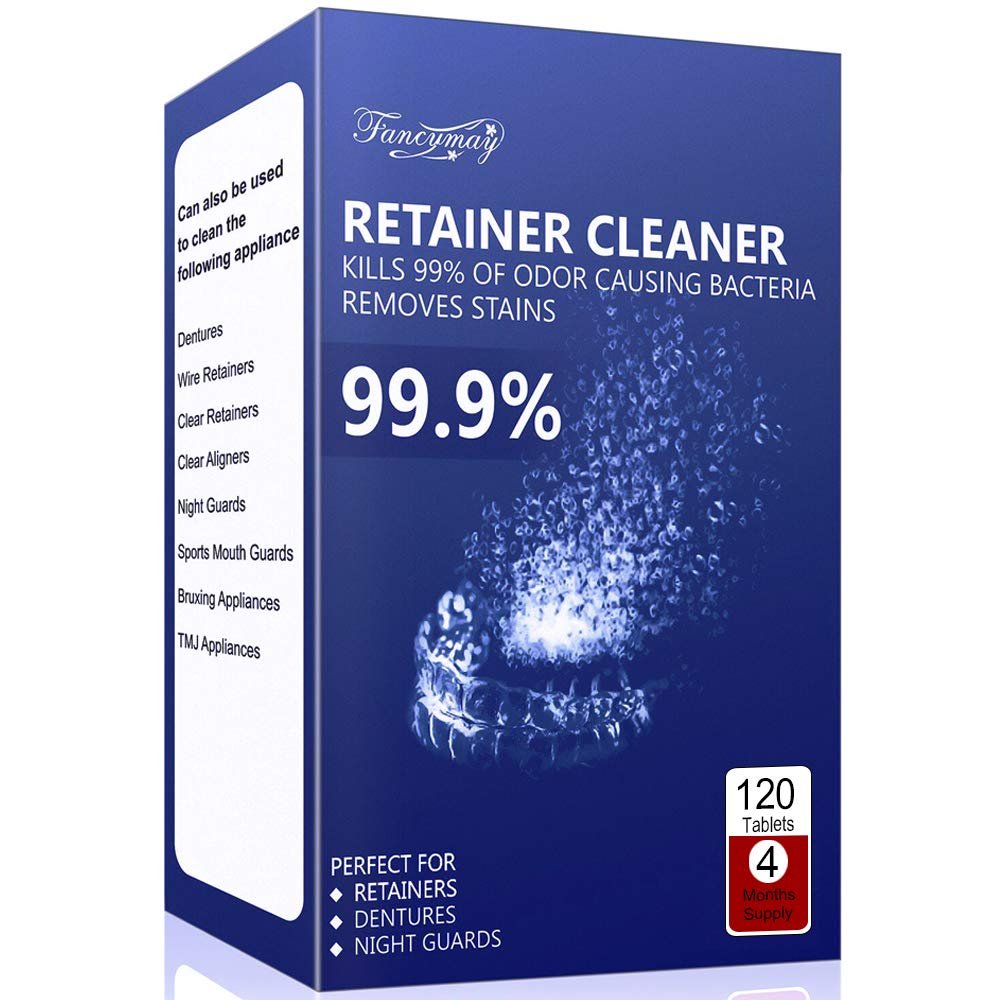 Retainer Cleaning Tablets - 120 Tablets Pack, 4 Months Supply