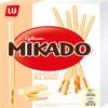 6X Mikado Italian White Chocolate Covered Biscuits Cookies Sticks 75g view 1