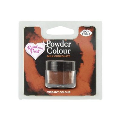 100% Edible Power Colour - Food Colouring for Cake Decoration and Modelling (Milk Chocolate)