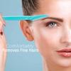 24 Pieces Eyebrow Razor Facial Razor Shaper Trimmer with Precision Cover (Multicolor B) view 4