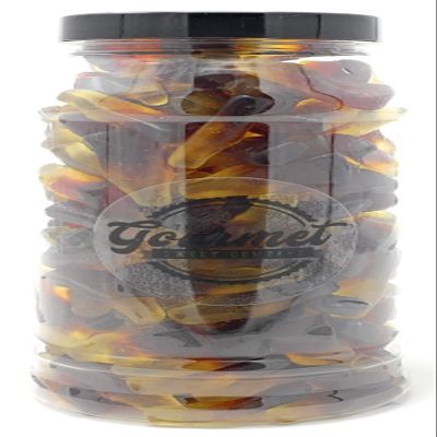 Cola Bottles Retro Sweet Shop Jar by The Gourmet Sweet Company