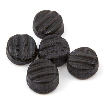 Poor Bens Lion Original Hard Gum Traditional Retro Liquorice Sweet 1kg