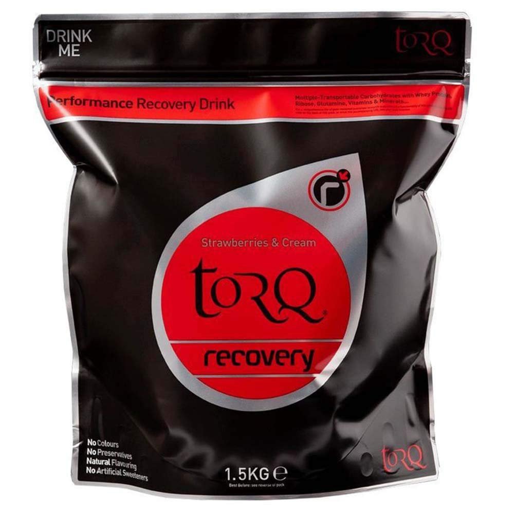 TORQ Recovery Drink - Strawberries and Cream (1.5Kg Pouch)