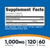 Nutricost L-Citrulline 500mg, 120 Capsules - Gluten Free, Non-GMO view 2