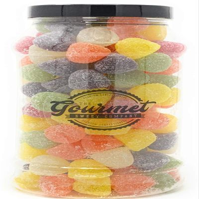 American Hard Gums Retro Sweet Shop Gift Jar by The Gourmet Sweet Company
