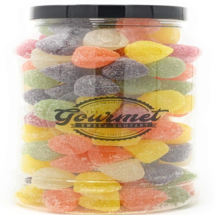 American Hard Gums Retro Sweet Shop Gift Jar by The Gourmet Sweet Company