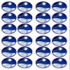 24 Christmas Scene PRECUT Edible Cupcake Toppers - wafer card disc cake decorations (PRECUT) view 1