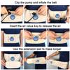 GINEKOO Physical Decompression Back Belt Spinal Air Traction Belt for Lower Back Pain Relief, Back Support & Lumbar Traction belt(29-49 inch Waists) view 4
