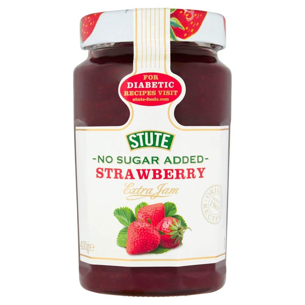 Stute Diabetic Jam Strawberry 430g x 8