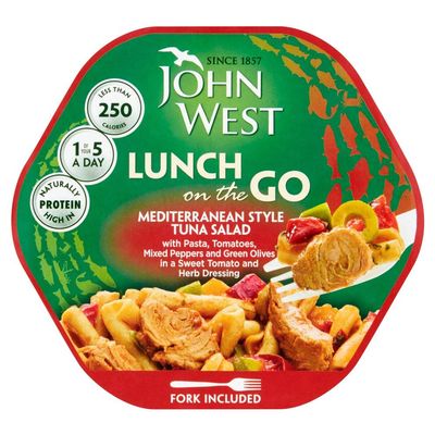John West Tuna Mediterranean Lunch 220g x 6