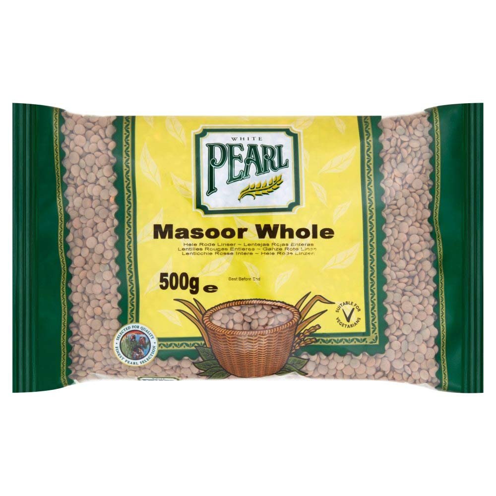 White Pearl Masoor Whole 500g x 10