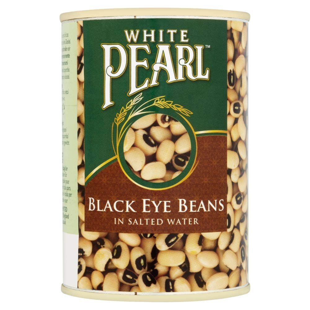 White Pearl Black Eye Beans 400g x 6