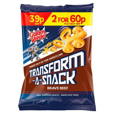 Golden Wonder Transforma Snacks Saucy Beef 30g x 24
