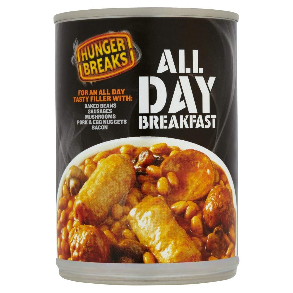 Hunger Breaks All Day Breakfast 395g x 4