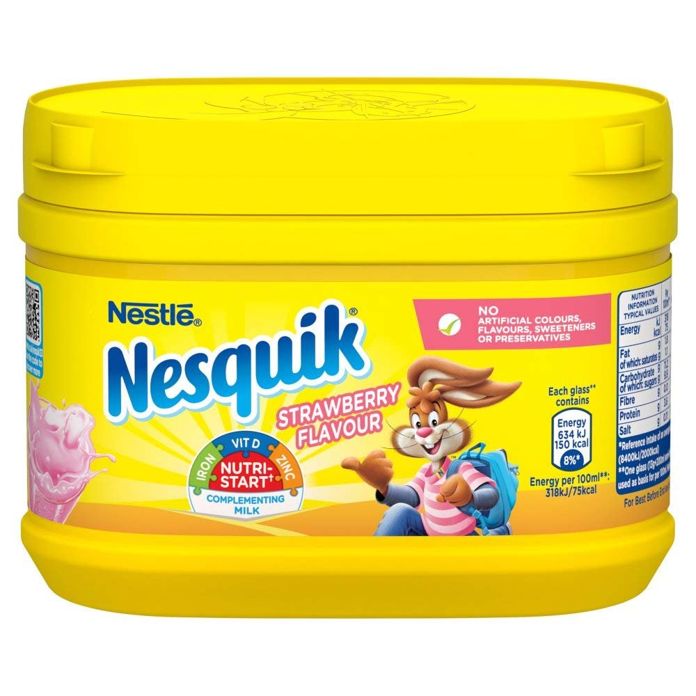 Nesquick Nesquik Strawberry Milshake Mix 300g x 6
