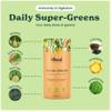 Rheal Clean Greens, 150g (30 Servings), Organic Greens Powder with Baobab & Freeze-Dried Pineapple, Supports Immunity, Digestion & Energy, No Sweeteners or Artificial Flavours view 3