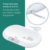 Beurer BY90 Baby Scale with App | Bluetooth connection to BabyCare app to track baby's development | Comfortable weighing surface | Integrated measuring tape | Hold function for wriggling babies view 3