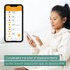 Beurer BY90 Baby Scale with App | Bluetooth connection to BabyCare app to track baby's development | Comfortable weighing surface | Integrated measuring tape | Hold function for wriggling babies view 4