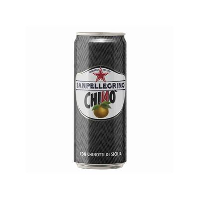 San Pellegrino Chinotto Chin 330 ml Lemonade, Pack of 24