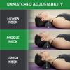 Lumia Wellness Cervical Orthotic Traction Block | Firm | Spinal & Neck Alignment | 3-Height Adjustable Design | Cervical Traction Device & Neck Stretcher view 4