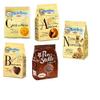 Barilla Mulino Bianco Italian Biscuit Cookie Selection: Cuor di Mela, Abbracci, Batticouri, Nascondini & Pan di Stelle (5X 330g)