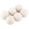 FTVOGUE 6Pcs Wool Dryer Balls Natural Fabric Laundry Drying Balls view 1