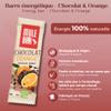Mulebar - Energy bar - Chocolate - 40g - Orange - Organic - Vegan - Made in France view 2