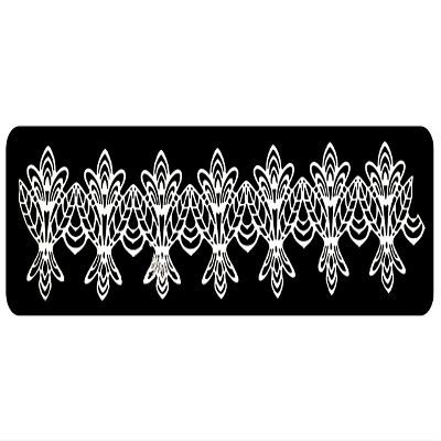 1 x Simply Heaven Edible Cake Lace 40 Colours Made from mat 46 (Honey Gold)
