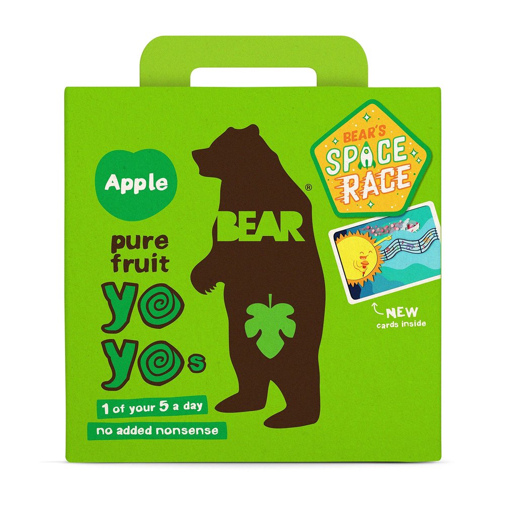 Bear Fruit Snacks (Yoyos Apple 2 x 5pk)