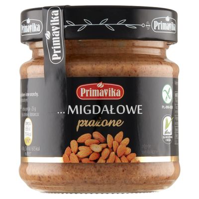 Almond Butter Roasted 185g-PRIMAVIKA