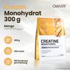 Ostrovit Creatine Monohydrate Package of 1 x 300g with Taurine and Vitamin B6 - No Aspartame and Sugar (Mango) view 4