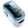 Finger Pulse Oximeter, Pulse Oximeter with Blood Oxygen Saturation Monitor with Carry Bag, Batteries and Lanyard view 1