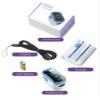 Finger Pulse Oximeter, Pulse Oximeter with Blood Oxygen Saturation Monitor with Carry Bag, Batteries and Lanyard view 3