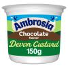 Ambrosia Devon Custard Chocolate Flavour, Creamy Ready-to-Eat Dessert, 150 g Pot (Pack of 1) view 1
