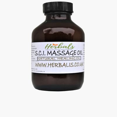 Avena Sciatica Massage Oil 100ml | Soothing Herbal Blend for Lower Back & Leg Discomfort | Handcrafted in Yorkshire
