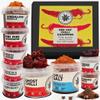 Nature Kitchen The Chilli Selection Gourmet Gift Set. 9X Spicy Chillies and Blends for Spicing Up Your Daily Dishes. Includes Ghost Chilli, Trinidad Scorpio, Chipotle, Habanero + Scoville Scale view 1