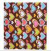 2 Pack Hearts On Chocolate Microfibre Glasses Lens Cleaning Cloth view 2