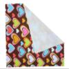 2 Pack Hearts On Chocolate Microfibre Glasses Lens Cleaning Cloth view 3