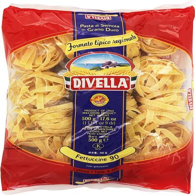 10 x Pasta Divella 100% Italian N 90 Fettuccine 500 g