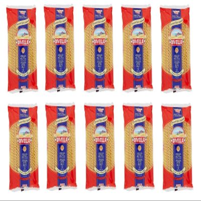 10x Pasta Divella 100% Italian No. 83 Fusilli Col Buco 500 g